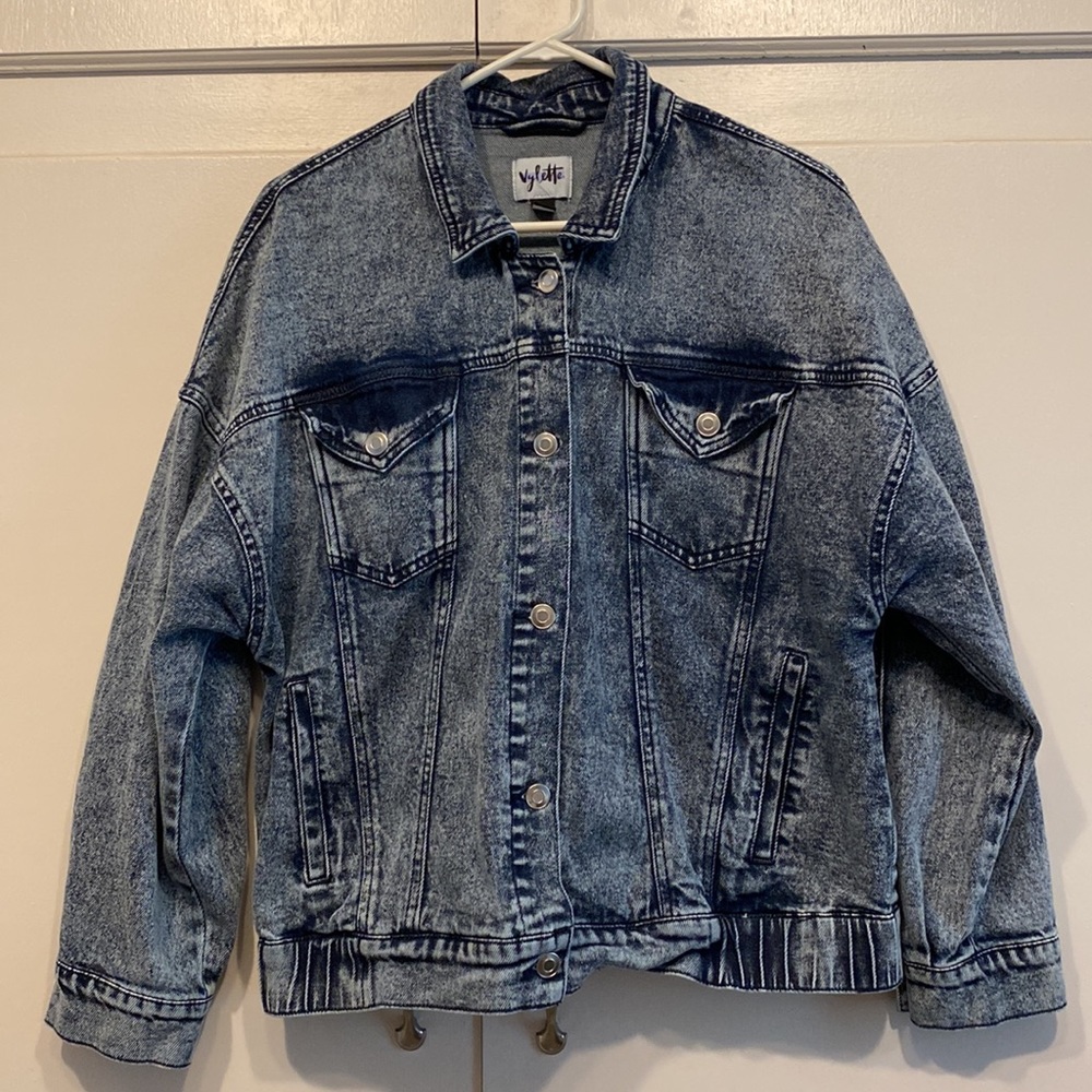Acid Washed Jean Jacket